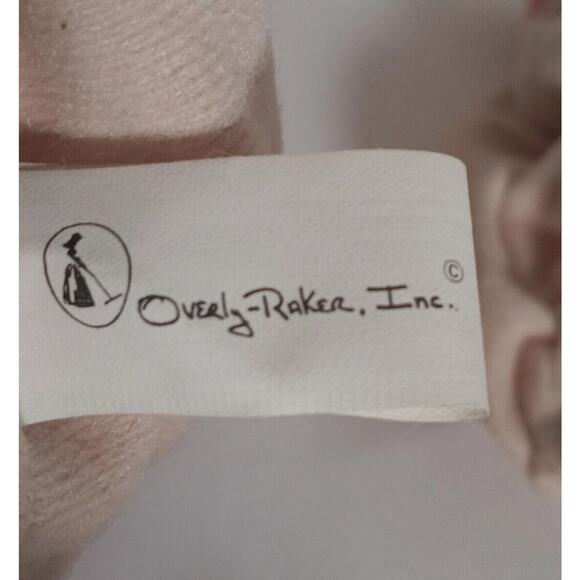 Lot of 3 Overly Raker Finger Puppet Ceramic Face Bunny Rabbit Pouch - Picture 7 of 10